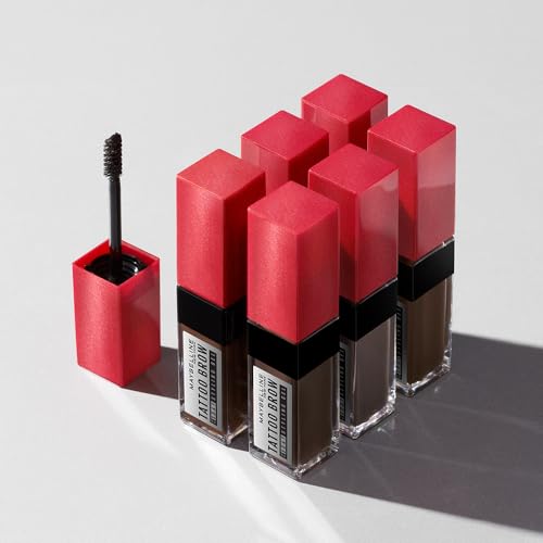 Maybelline Estilizador de cejas en gel de facil aplicación, Tattoo 3D tono Medium, 21g