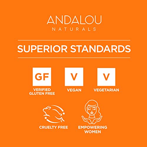 Serum Andalou Naturals Turmeric + Vitamina C - Iluminador y Anti-Edad - 1.1 oz