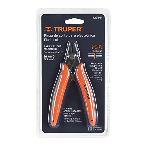 Pinza Electrónica Truper T275-5 5 Pulgadas de Corte