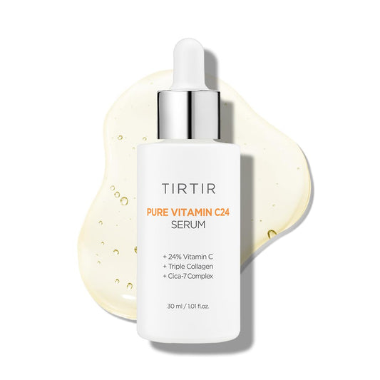 TIRTIR – Sérum Vitamina C24 30 ml – serum facial con 24% vitamina C pura, triple colágeno y Cica-7 – luminosidad y apariencia de manchas – skincare coreano para todo tipo de piel