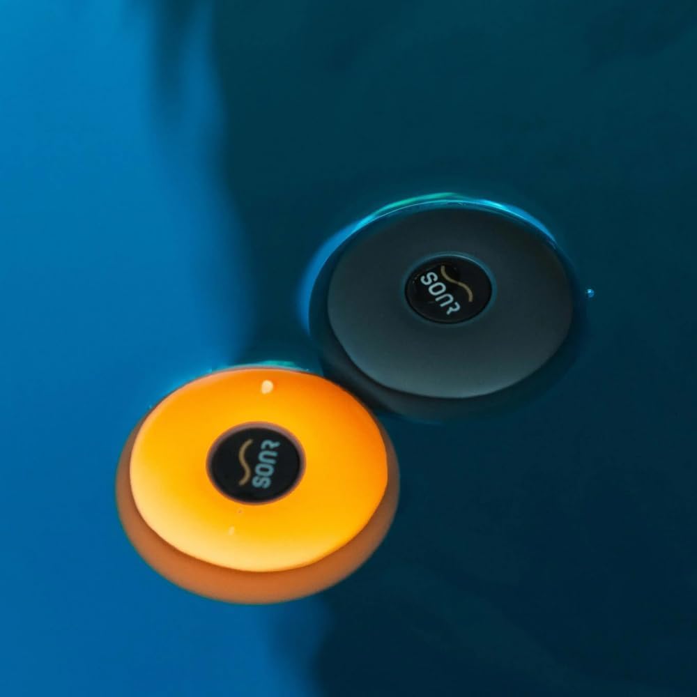 Reproductor de Música Subacuático SONR Amarillo de Oído Abierto para Nadadores con Anteojos de Natación Antivaho