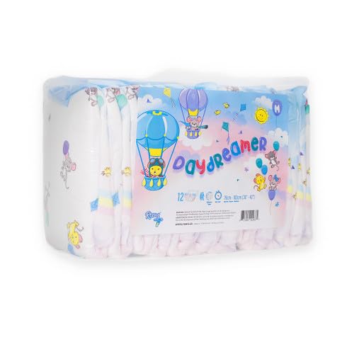 Rearz - Daydreamer MEGA - Pañales para adultos (paquete de 12) medianos