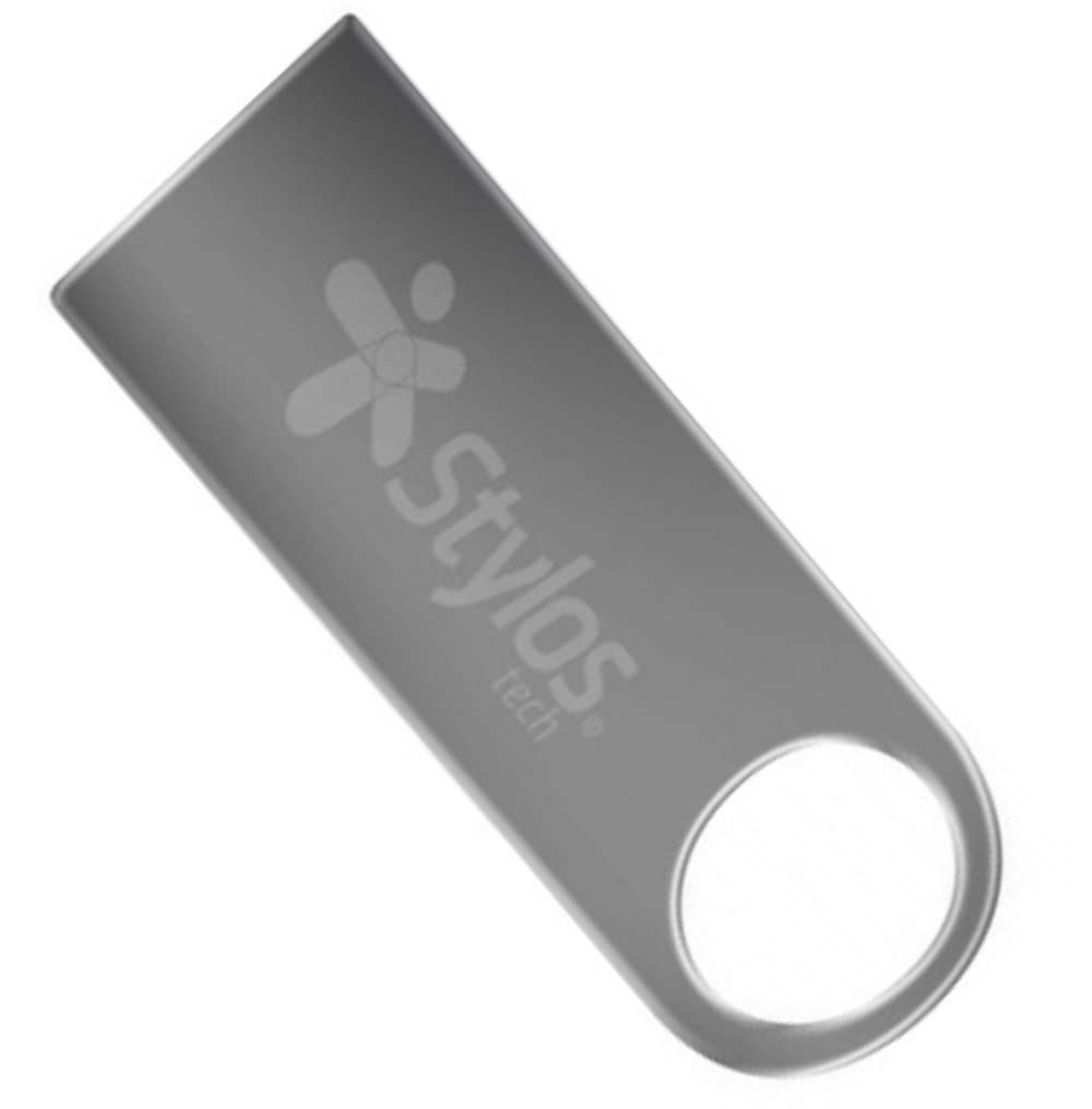 Kit de Memorias USB Stylos Tech ST100 16GB 2.0 Plateada PSA Computo y Papeleria