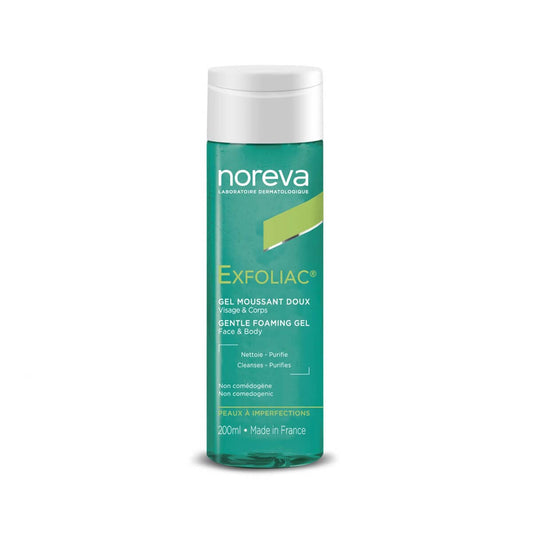 Noreva EXFOLIAC GEL ESPUMOSO SUAVE 200 ML