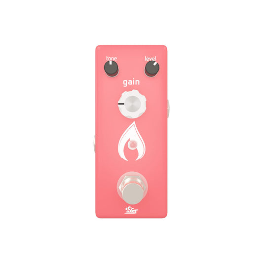 ISET Hot Distortion Pedal de efecto guitarra eléctrica bass True Bypass