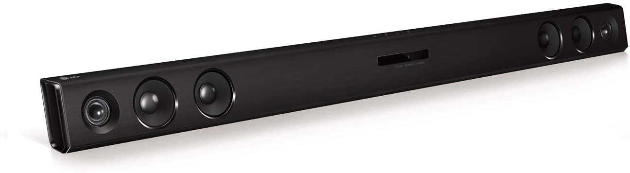 LG Barra de Sonido sk1d 40w, 2.1 Dolby Digital, Bluetooth 4.0, Optico(1), aux(1), Color Negro