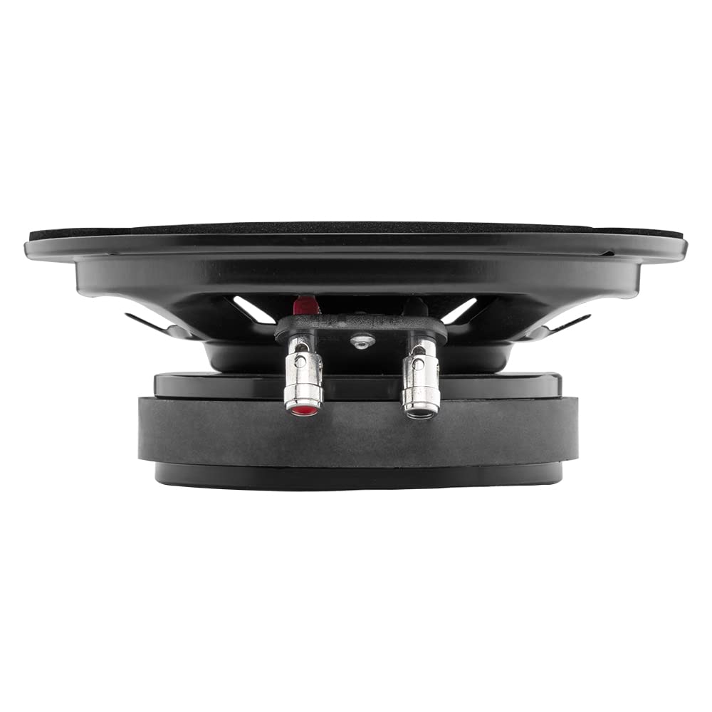 DS18 PRO-CF6.4SL - Altavoz delgado de 6.5 pulgadas de 500 vatios RMS de potencia máxima de 4 ohmios, cono de fibra de carbono, resistente al agua, altavoz medio bajo, gran altavoz para motocicletas y