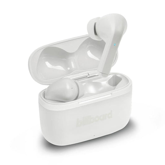 Billboard Audífonos Inalámbricos Earbuds Soul con Cancelación De Ruido, Controles Táctiles, Micrófono Incorporado para Llamadas, Base Recargable, Batería De hasta 45 Horas De Duración