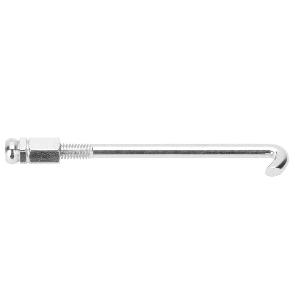 Yencoly Soportes de Gancho de Banjo, Juego de Tuercas de Banjo Accesorio 24 Piezas Ganchos de Banjo Piezas de Metal Plateado Cromado Accesorios para Instrumentos Musicales Soportes de Gancho