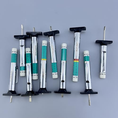 Medidor de Profundidad de Neumático Godeson 88702 con Código de Color Inteligente Paquete de 10