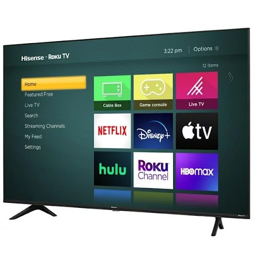 Hisense Smart TV | 50" Pulgadas | Serie R | Clase 4K Ultra HD 2160P | Pantalla LED | Roku TV | HDR | Modo de Juego | Funciona con Asistente Google y Alexa | 50R6E4