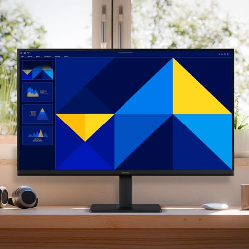 Samsung Essential Monitor 27" FHD 100Hz, Panel IPS, Modo Juego, proteccionn Visual, resolucion FHD, Tiempo de Respuesta 5 (GTG), Brillo 200 CD/m