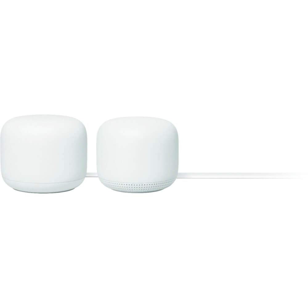 Router WiFi Nest Snow Mesh Extensor de Red Inalámbrica y Altavoz Inteligente Compatible con Google Home Systems