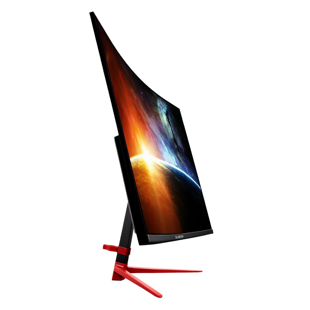 Balam Rush Monitor Gamer Curvo Panel VA de 27" Ultra Earth MTX27C / Full HD 1080p 165Hz 1ms 1xHDMI 1.4+1xDP 1.4+Vesa 100x100mm FreeSync Flicker Free Low Blue Light Negro Legend Series