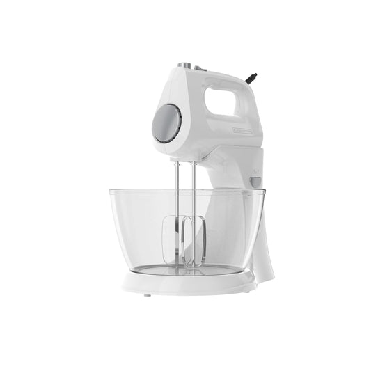 Black+Decker Batidora 2 en 1 Vertical y Manual, 5 Velocidades + Turbo, MX9125-0WDLA