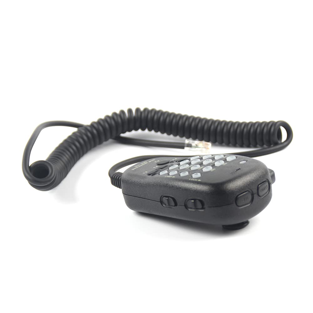 Fumei MH-48 DTMF Micrófono Altavoz MH-48A6J Teclado Micrófono Compatible con Yaesu FT100D FT-8800R FT-8900R FT-7900R FT-1807 FT-7800R FT-2900R FT-1900R