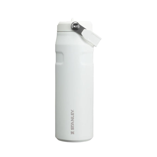 Botella Stanley IceFlow Aerolight 709 ml, con Tapa de Flujo Rápido, Aislamiento de Doble Pared, Mantiene Bebidas Frías, Termo Acero Inoxidable libre de BPA, Botella Stanley 24 oz FROST