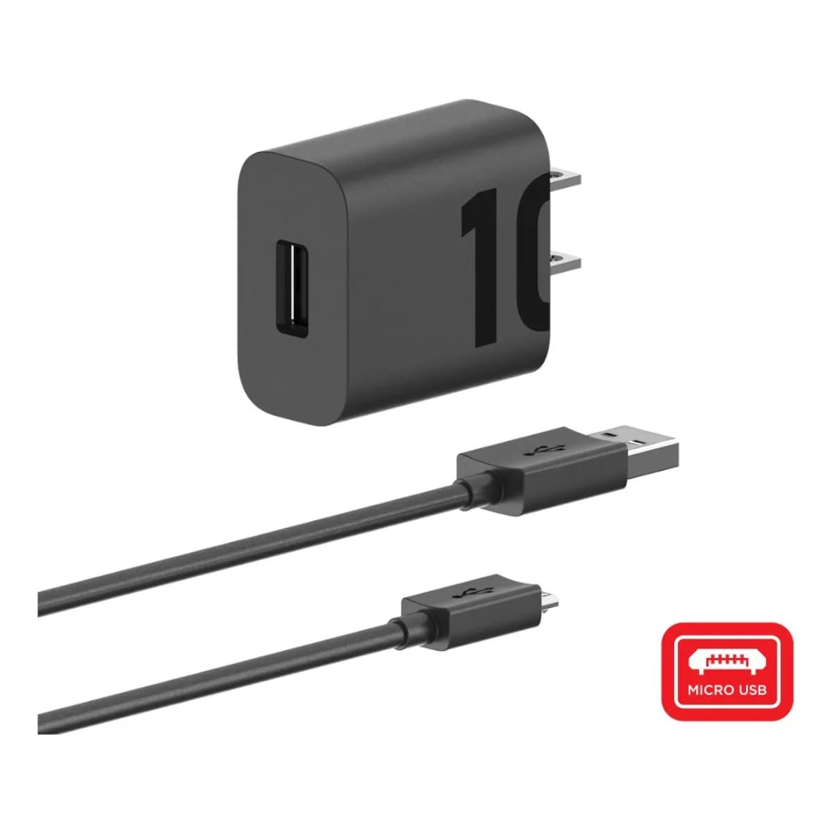 Cargador motorola 10W con Cable Micro USB Carga Media