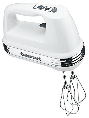 Cuisinart Power Advantage Plus - Batidora de mano con caja de almacenamiento (9 velocidades), Blanco, 8.9" x 3.9" x 8.5", 1