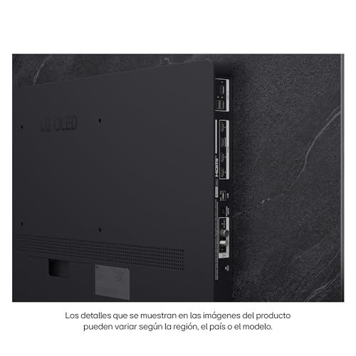 LG Pantalla 65 Pulgadas OLED EVO AI C5 4K Smart TV webOS 2025 OLE65C5PSA|Sistema Operativo webOS | Identificación de Voz AI | 120Hz | Dolby Atmos & Dolby Vision Channels | G-Sync & FreeSync