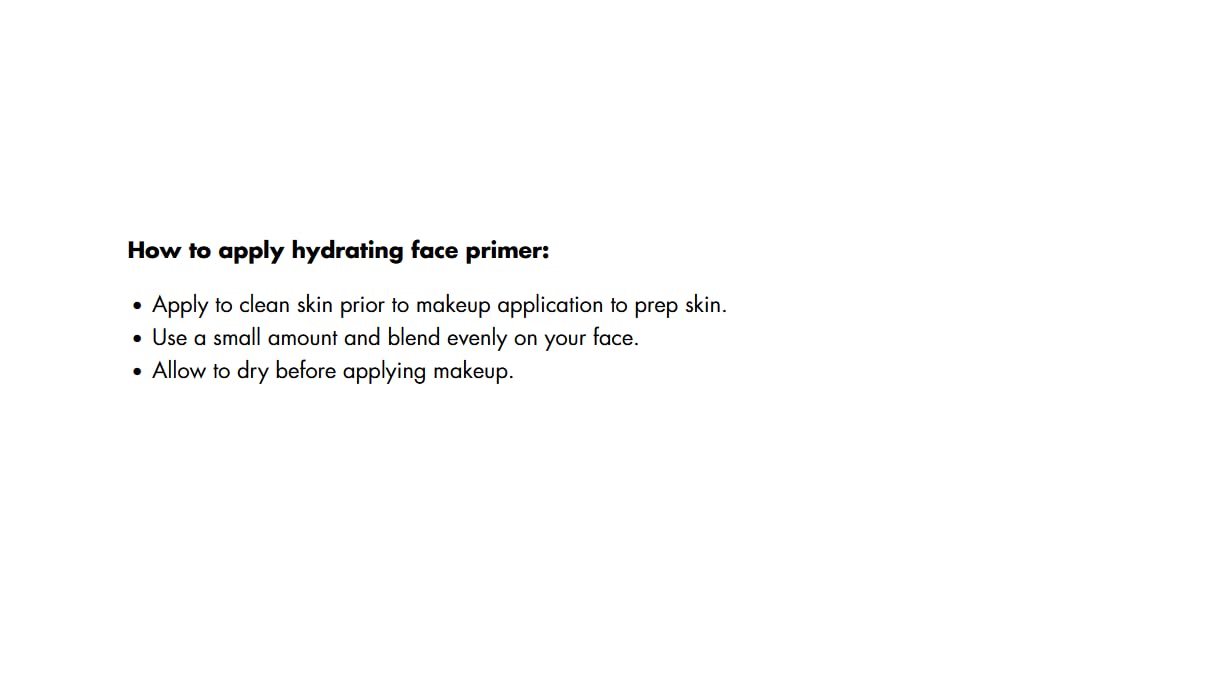 e.l.f. Cosmetics - Prebase facial hidratante E.l.f., 0.47 onzas líquidas
