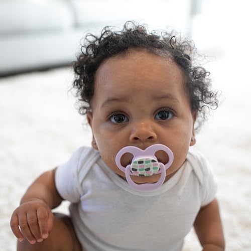 Chupete Dr. Brown's Advantage Bebé Simétrico Silicona Suave Sin BPA 6-18 m Ardilla Paquete de 2