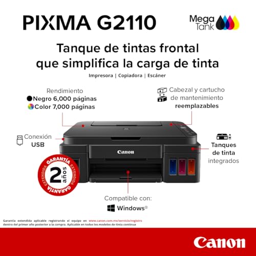 Canon Multifuncional PIXMA G2110