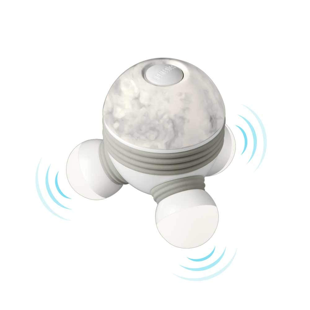 HoMedics Marbelous Mini Masajeador con Vibración Masaje con Agarre Confort y Pilas Incluidas
