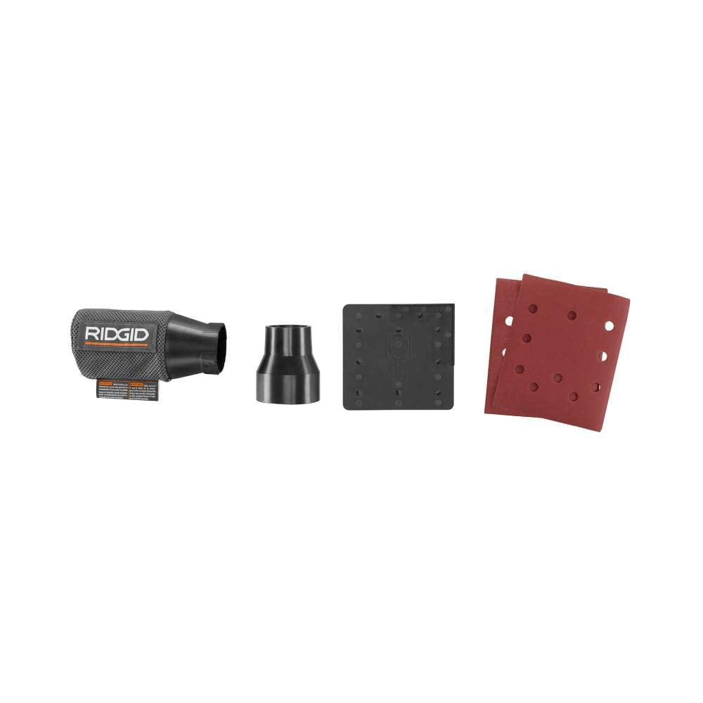 Ridgid OCTANE - Lijadora inalámbrica sin escobillas de 3 velocidades 1/4 de hoja, herramienta desnuda, R86064B, (empaquetado a granel, embalaje no retorno)