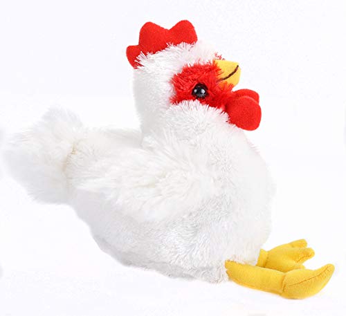 Muñeco de Peluche Wild Republic Pollo Suave y Blandito 18 cm Relleno Reciclado para Bebés