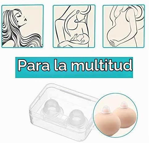 Pnrskter - Corrector de pezón para pezón invertido, plano y tímido