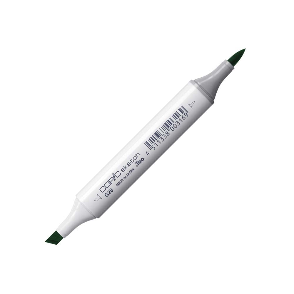 Copic Markers 6-Piece Sketch Set, Bold Primaries (SKST6-BOLD)