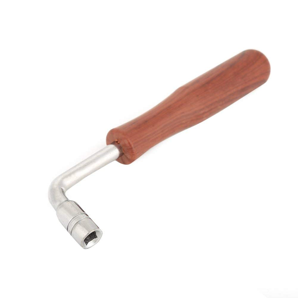 Llave De Afinación Piano,Llave Afinador Para Piano De Afinar Afinación,Afinador de piano profesional llave en forma de l afinación del piano dura Guzheng herramienta de reparación