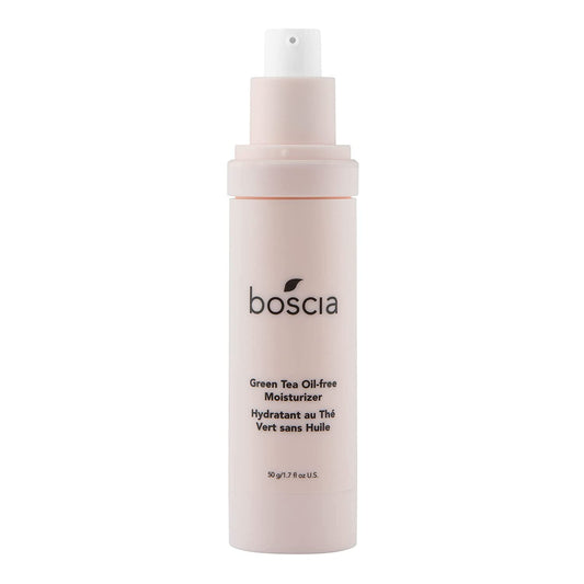 boscia Hidratante de Té Verde sin aceite. Cuidado de la piel vegano, puro, natural y sin crueldad animal. Hidratante Facial de Té verde Japonés, sin Aceite de uso diario, 50 g
