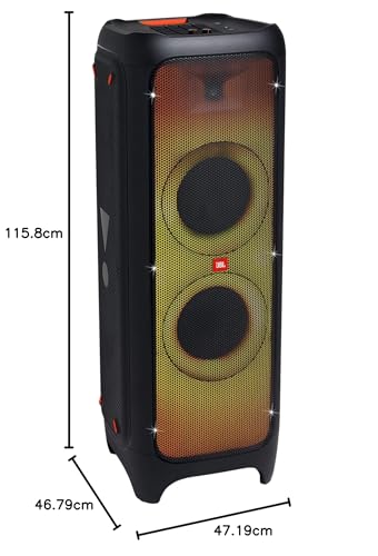 JBL Bocina Pórtatil Partybox 1000 Bluetooth - Negro
