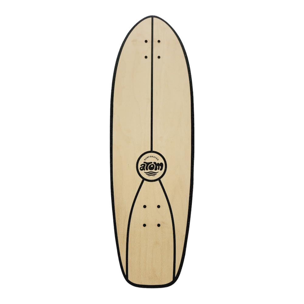 ATOM SURFSKATES Surfskate, Cross Waves 32" Series, Patineta Skeateboard Completo