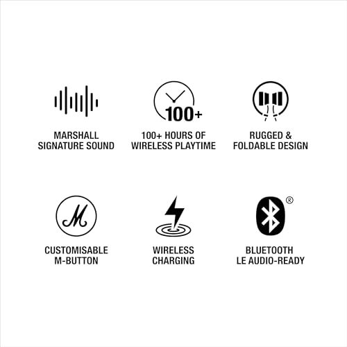 Audífonos Inalámbricos Marshall Major V Café Bluetooth