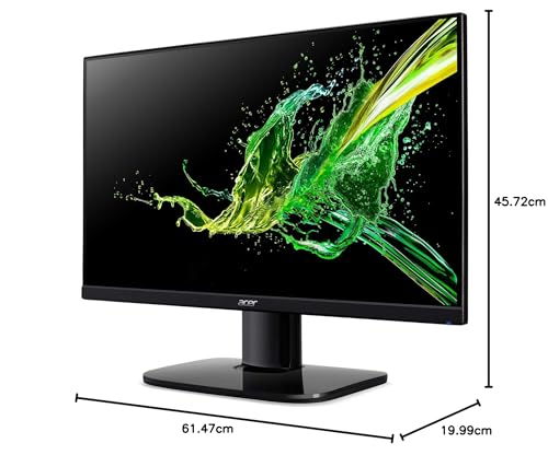 Monitor Acer KB272 Hbi negro de 27 Pulgadas Full HD para Juegos con AMD FreeSync para Oficina