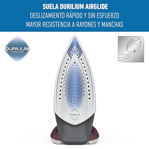 Plancha de Vapor T-fal Vino con Suela de Cerámica y Sistema Anti-Cal