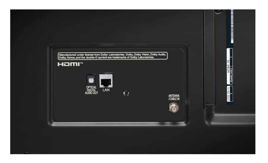 LG Televison de 55” Clase 4K UHD 2160P webOS Smart TV Compatible con Netflix, Youtube Apple TV Disney+, HBO MAX Modelo 55UQ7070ZUE (Reacondicionado)