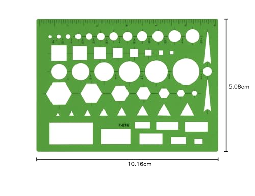 Plantilla Para Dibujo Técnico Westcott Verde