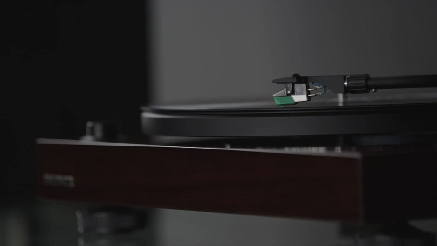 Tapete Giratorio Fluance Negro Diseño de Silicona Grado Audiófilo para Reproductores de Vinilo