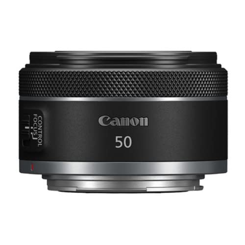 Canon RF50mm F1.8 STM para Cámaras de Montaje RF sin Espejo de Marco Completo [EOS R, RP, R5, R6] (4515C002)