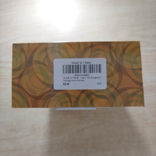 Velas Recargables Yme Blancas con Control Remoto para Decoración del Hogar