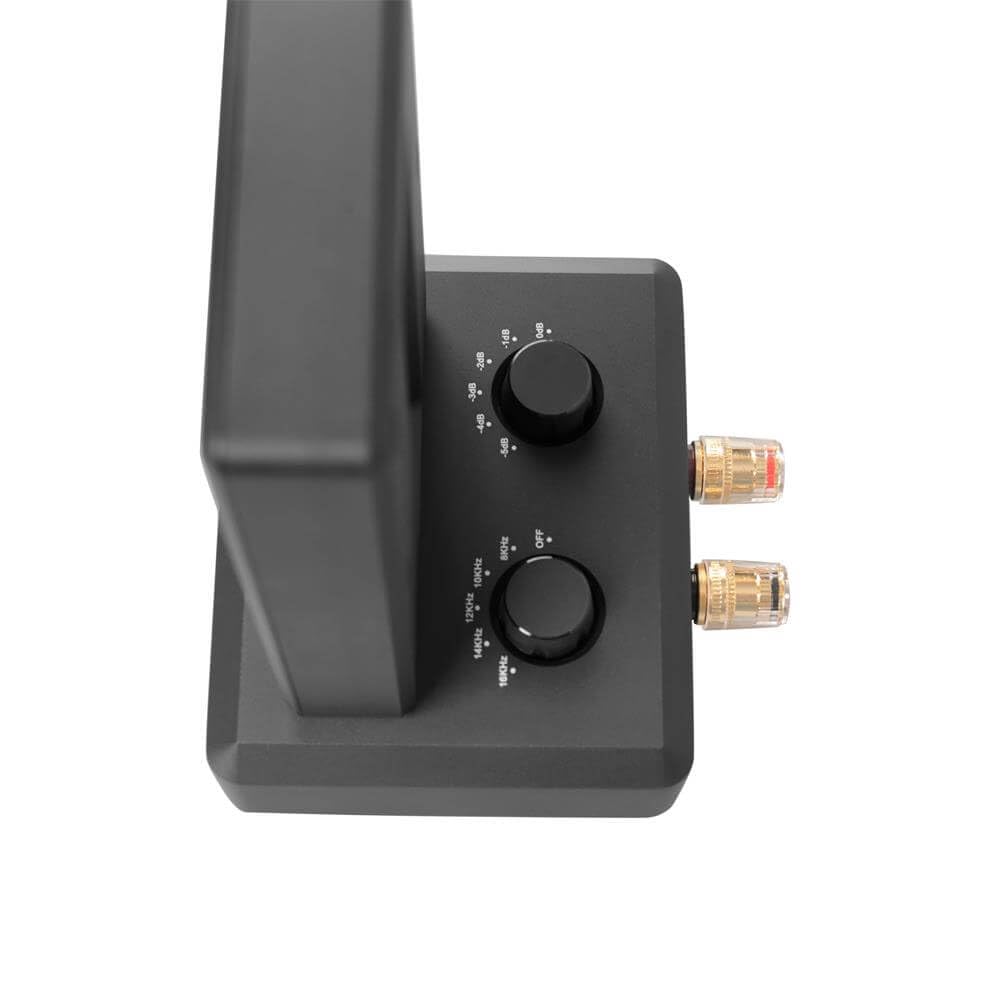 Altavoz Aperion Audio Negro Alta Sensibilidad con Transformador de Movimiento para Cine en Casa Audiófilo