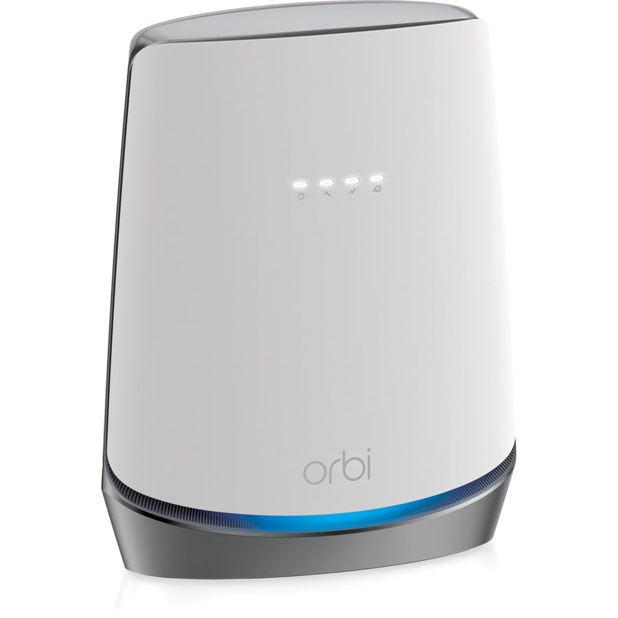 NETGEAR Orbi - Sistema WiFi 6 para Todo el hogar con módem de Cable Integrado DOCSIS 3.1 (CBK752) - Enrutador de módem de Cable + 1 Extensor de satélite