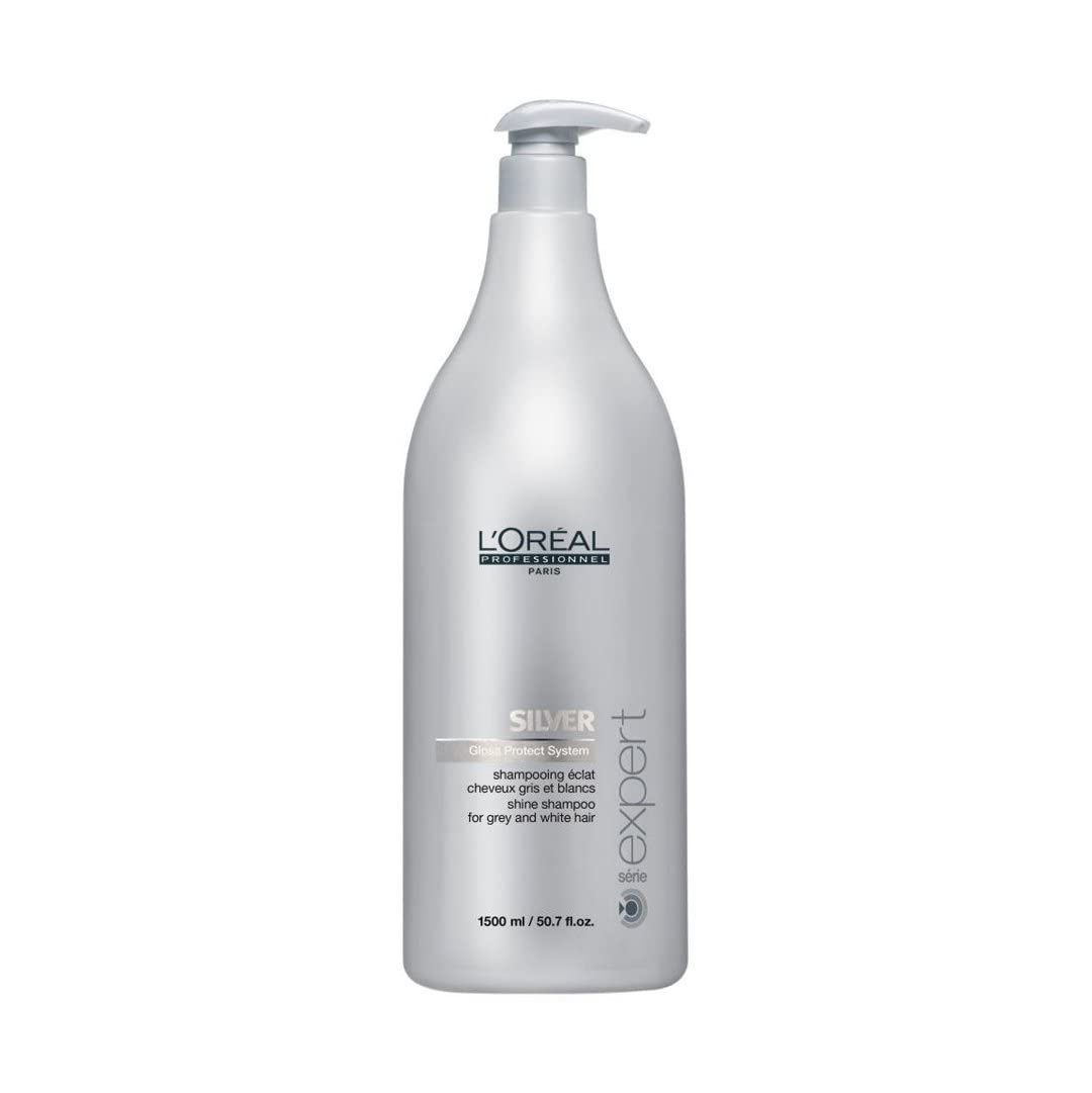 L'Oréal Professionnel Paris L'Oreal Professional Serie Expert Silver Shine Reviving Shampoo, 50.7 Ounce