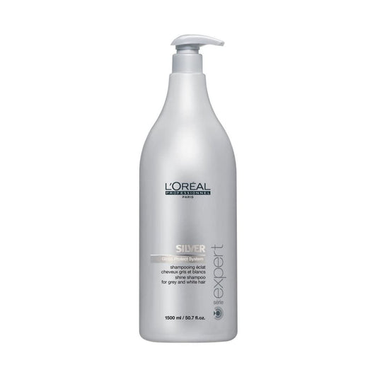 L'Oréal Professionnel Paris L'Oreal Professional Serie Expert Silver Shine Reviving Shampoo, 50.7 Ounce