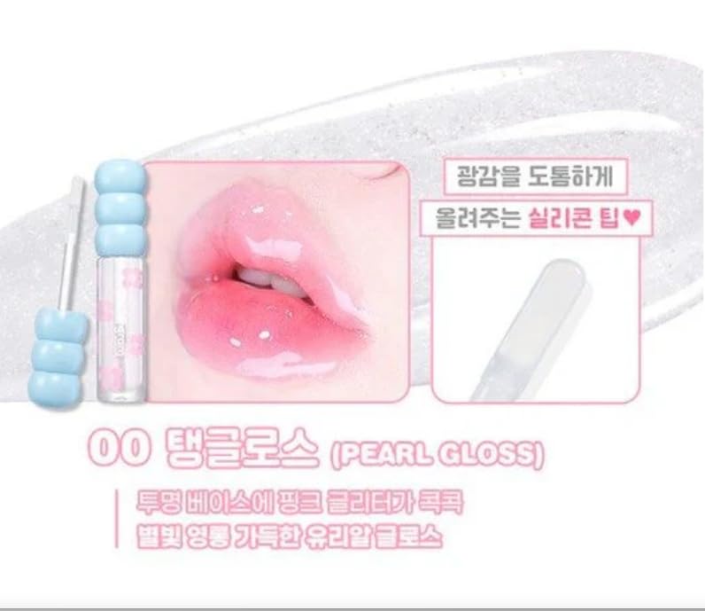 Fruity Glass Tint Lipstick 3G 16 Mochi Pink 3gr Rosa