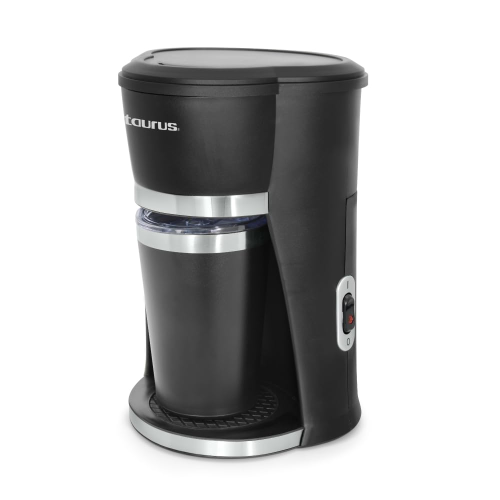Cafetera Taurus Sedna 2000 Negro con Termo Ecológica y Versátil